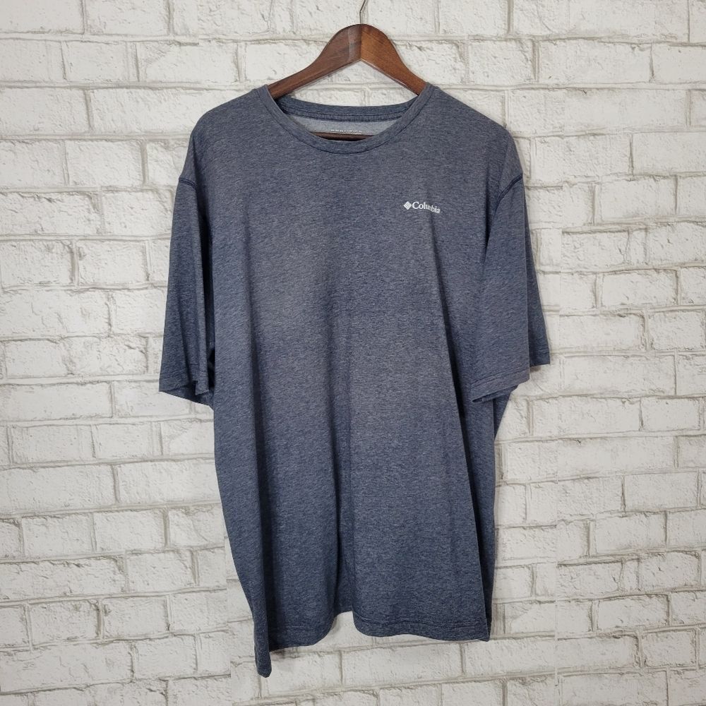 Columbia blue short sleeve tee